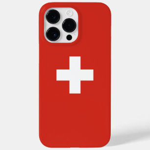 Zwitserse vlag Case-Mate iPhone 14 pro max hoesje
