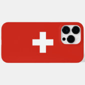 Zwitserse vlag Case-Mate iPhone case (Achterkant (horizontaal))