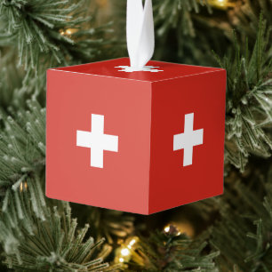 Zwitserse vlag decoratie