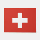 Zwitserse vlag deurmat (Voorkant)