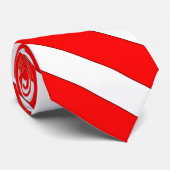 Zwitserse vlag Elegant Stropdas (Opgerold)