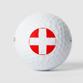 zwitserse vlag golfballen