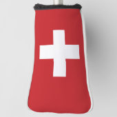 Zwitserse vlag golfheadcover (Draai 90)