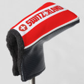 Zwitserse vlag - Gulpcove Golfheadcover (3/4 voorkant)