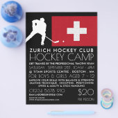 Zwitserse vlag, hockeyspeler, Camp Adverteren Flye Flyer (Enkel)