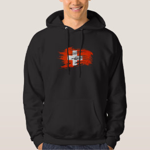 Zwitserse vlag hoodie