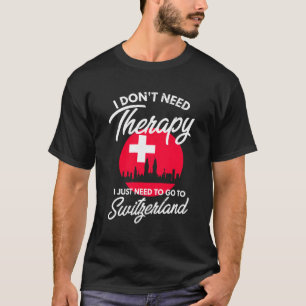 Zwitserse Vlag I Zwitserland Vlag I Vakantie Cadea T-shirt