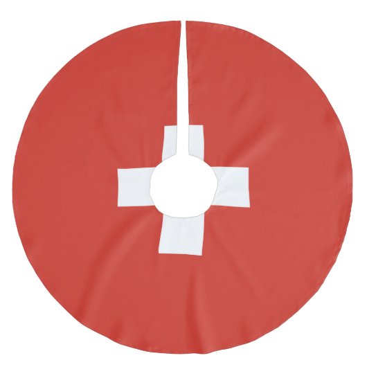 Zwitserse vlag kerstboom rok (Voorkant)