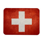 Zwitserse vlag magneet (Horizontaal)