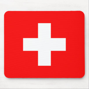 Zwitserse vlag muismat