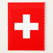 Zwitserse vlag planner (Achterkant)
