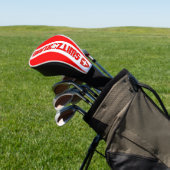 Zwitserse vlag - Praktisch patriottisch Golfheadcover (Insitu)