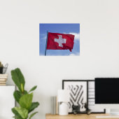 Zwitserse vlag RF) Poster (Thuiskantoor)