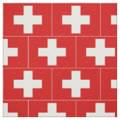 Zwitserse vlag stof (Swatch)