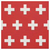 Zwitserse vlag stof (Swatch)