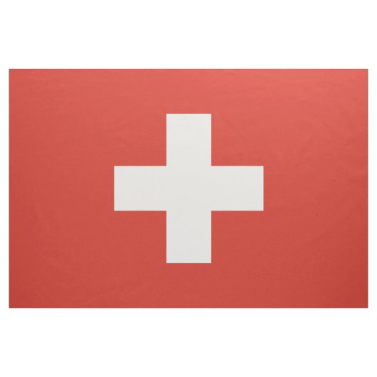 Zwitserse vlag stof (Yard (91,4 cm))