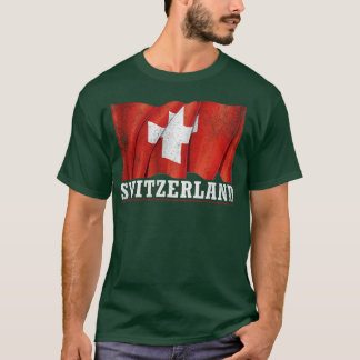 Zwitserse vlag t-shirt