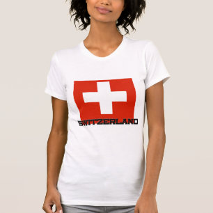 Zwitserse vlag t-shirt