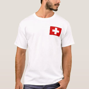 Zwitserse vlag T-shirts en cadeaus