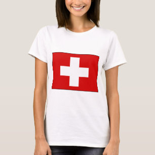 Zwitserse vlag T-shirts en cadeaus