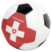 Zwitserse vlag voetbal (Drie kwart)