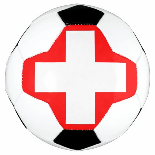 zwitserse vlag voetbal (Voorkant)