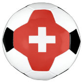 Zwitserse vlag voetbal (Gedraaid)