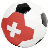 Zwitserse vlag voetbal (Drie kwart)