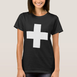 Zwitserse Vlag Zwitserland Kruis Wandeltocht Lucer T-shirt