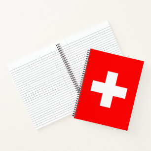 Zwitserse vlag (Zwitserland) Notitieboek