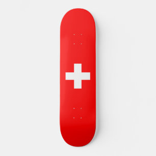Zwitserse vlag (Zwitserland) Persoonlijk Skateboard