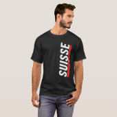 Zwitserse vlag Zwitserland Souvenir Schweiz Gift S T-shirt (Voorkant volledig)