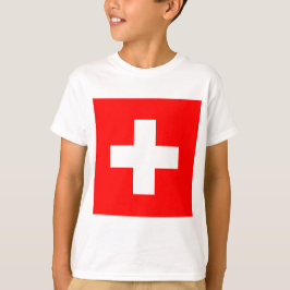 Zwitserse vlag (Zwitserland) T-shirt