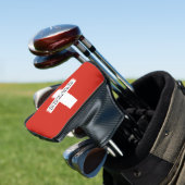 Zwitserse vlag Zwitserse golfslagzool Golfheadcover (Insitu)
