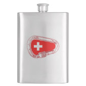 ZWITSERSE Vlaggenbeklimmer Flacon (Voorkant)