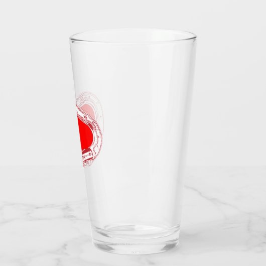 ZWITSERSE Vlaggenbeklimmer Glas (Links)