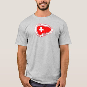 ZWITSERSE Vlaggenbeklimmer T-shirt