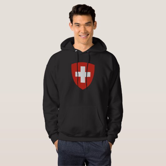 Zwitserse wapenstilstand hoodie (Voorkant volledig)
