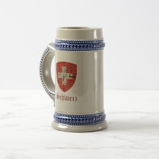 Zwitserse wapenstilstand, in nood bierpul (Voorkant links)