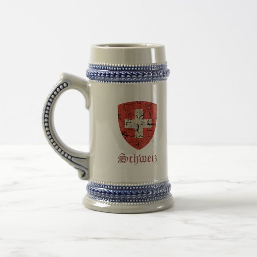 Zwitserse wapenstilstand, in nood bierpul (Links)