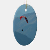 Zwitserse Zweefvliegen Keramisch Ornament (Rechts)