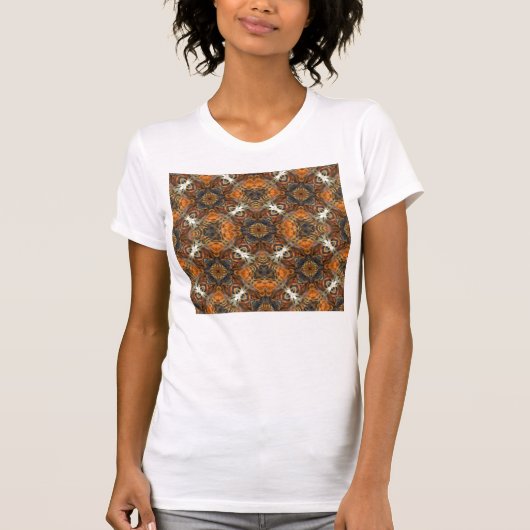 Zwodstaarvlinder mandala - Shirt (Voorkant)