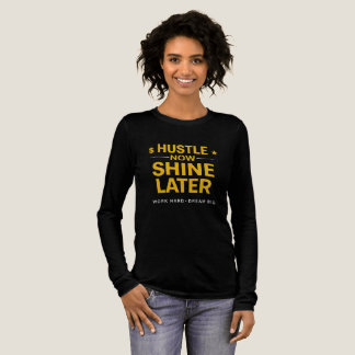 Zwoeg Nu, Straal Later – Werk Hard, Droom Groot | Tri-Blend Shirt