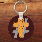 zwoegen sleutelhanger (Voorkant)