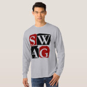 zwoegen t-shirt (Voorkant volledig)