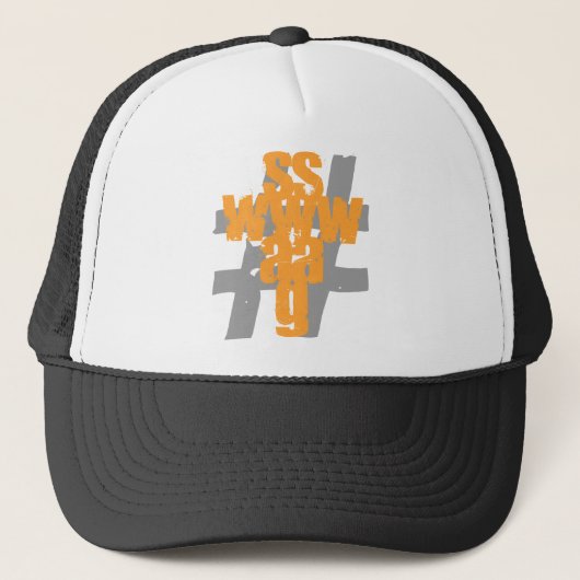 zwoegen trucker pet (Voorkant)