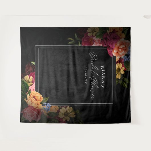 Zwoele Nachten Bloemengeurige Trouw Bruidsfeest ID Wandkleed (Voorkant (horizontaal))