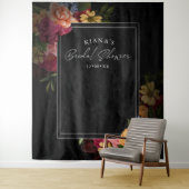 Zwoele Nachten Bloemengeurige Trouw Bruidsfeest ID Wandkleed (In situ)