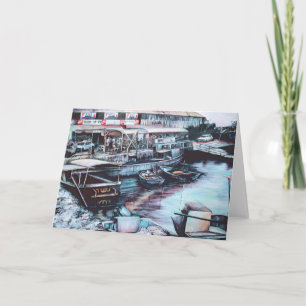 Zwoele Prelude naar de schemering, Jaffe, Israël G Kaart