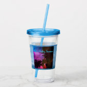 Zwoele Zomer Acryl Drinkbeker (Achterkant)